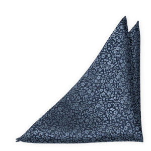 TUSSIEMUSSIE Blue pochette de costume