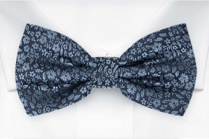TUSSIEMUSSIE Blue nœud papillon pré-noué