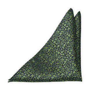 TUSSIEMUSSIE Green pochette de costume