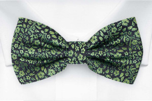 TUSSIEMUSSIE Green nœud papillon pré-noué