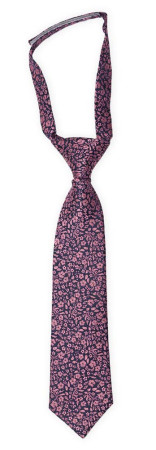 TUSSIEMUSSIE Pink petite cravate enfant pré-nouée