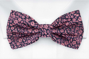 TUSSIEMUSSIE Pink nœud papillon pré-noué