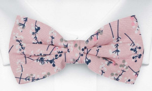 TWIGGLY Old pink nœud papillon