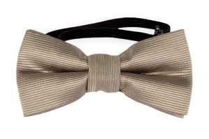 Twillie Taupe nœud papillon bébé