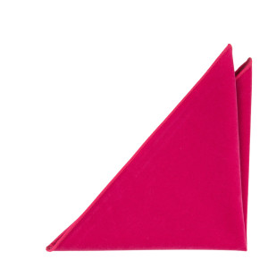 Velvet Deep Pink pochette de costume