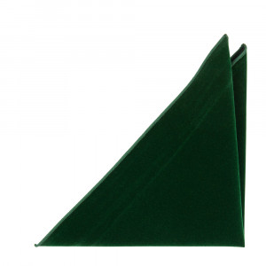 Velvet Forest Green pochette de costume