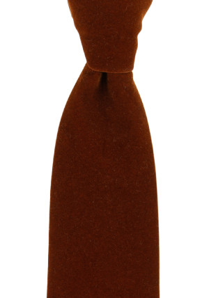 Velvet Toffee Brown cravate