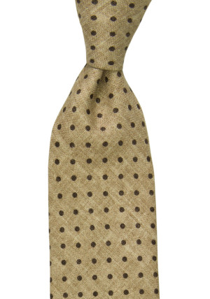 VIBRAZIONE BROWN MELANGE cravate