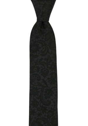 VIGSEL BLACK cravate slim