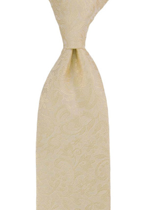 VIGSEL CHAMPAGNE cravate classique