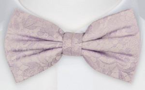 VIGSEL Pale purple nœud papillon pré-noué