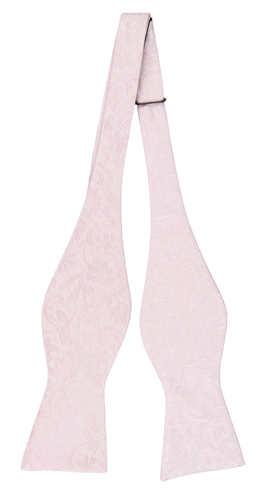 VIGSEL Powder pink nœud papillon à nouer