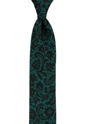 VIGSEL TURQUOISE cravate slim