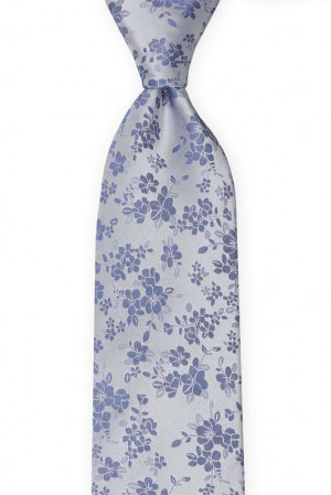 VIOLETRAIN Powder blue cravate