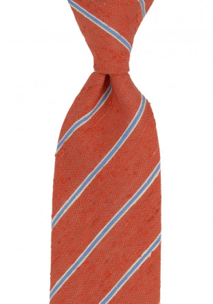 VIRILE ORANGE cravate classique
