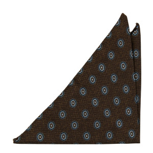 VISUALE BROWN pochette de costume