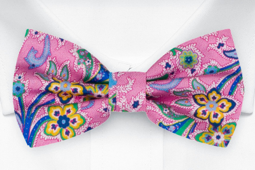 VIVACE Pink nœud papillon pré-noué