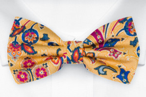VIVACE Yellow nœud papillon
