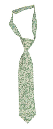 WEDDEBLIS GREEN petite cravate enfant pré-nouée