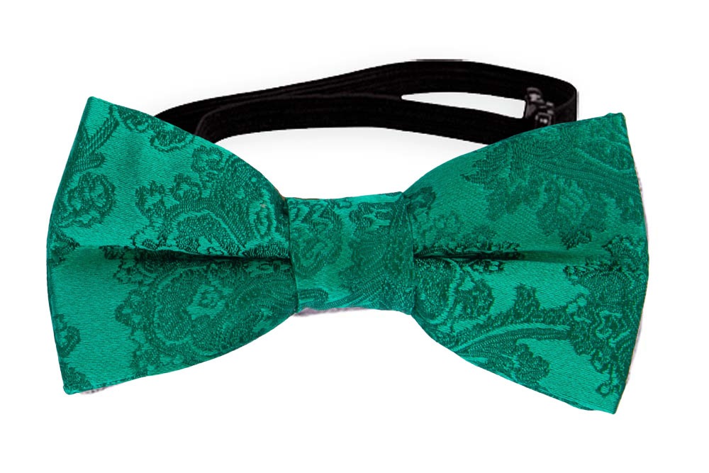 WEDDED EMERALD GREEN nœud papillon bébé
