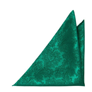 WEDDED EMERALD GREEN pochette de costume