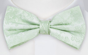 WEDDED PASTEL GREEN nœud papillon pré-noué