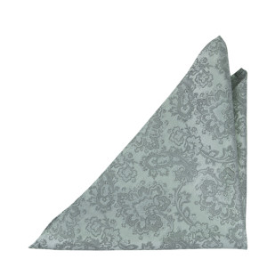 WEDDED SILVER pochette de costume