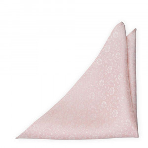 WEDDIBLE Blush pink pochette de costume