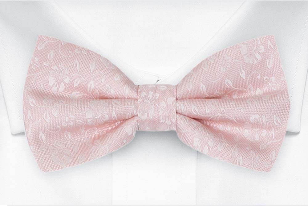 WEDDIBLE Blush pink nœud papillon