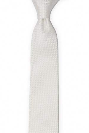 WEDLOCK Diamond white cravate slim