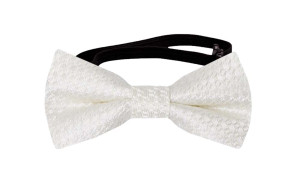 WEDLOCK Diamond white nœud papillon bébé