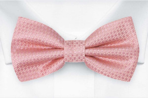 WEDLOCK Vintage pink nœud papillon pré-noué
