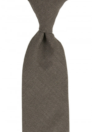 YARNING Mid Grey cravate classique