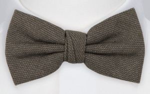 YARNING Mid Grey nœud papillon pré-noué