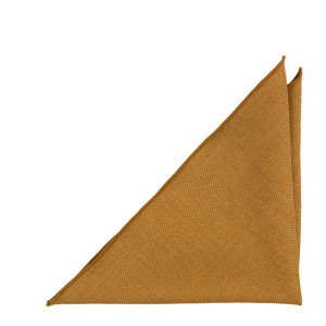 YARNING Ochre Yellow pochette de costume