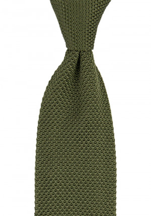 YARNOVER HAZEL GREEN cravate classique