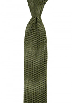 YARNOVER HAZEL GREEN cravate slim