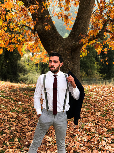 Choix de cravates pour les tissus d'automne